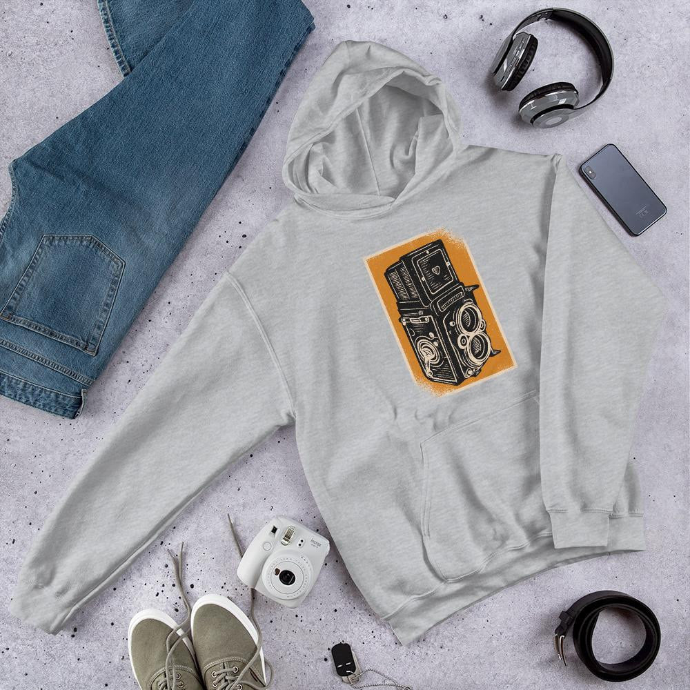 Vintage Rolleiflex Unisex Hooded Sweatshirt