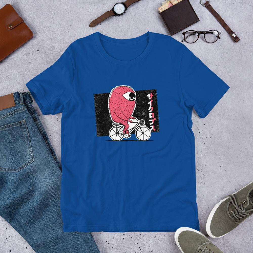 Cyclops Riding Bike Half Sleeve T-Shirt