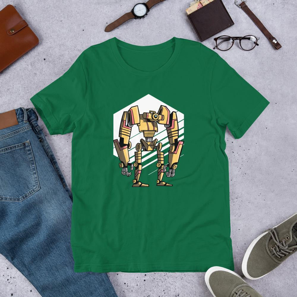 Robot One Half Sleeve T-Shirt