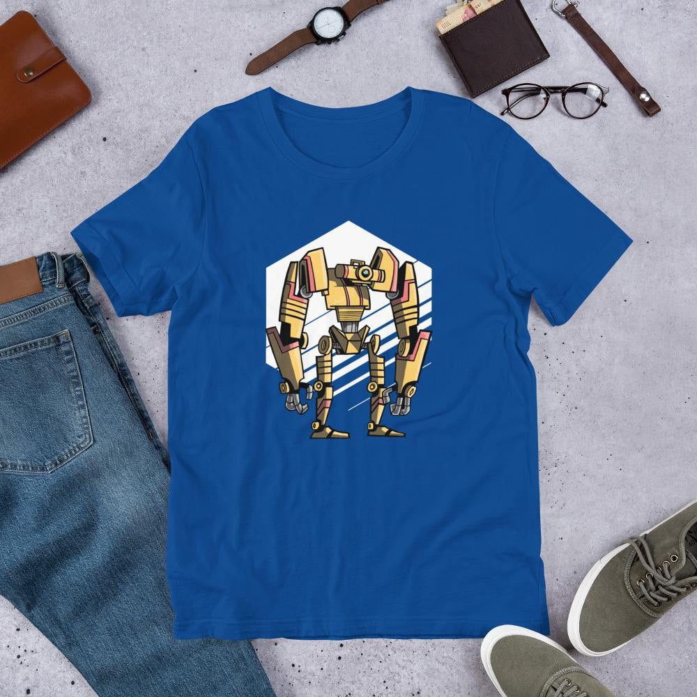 Robot One Half Sleeve T-Shirt