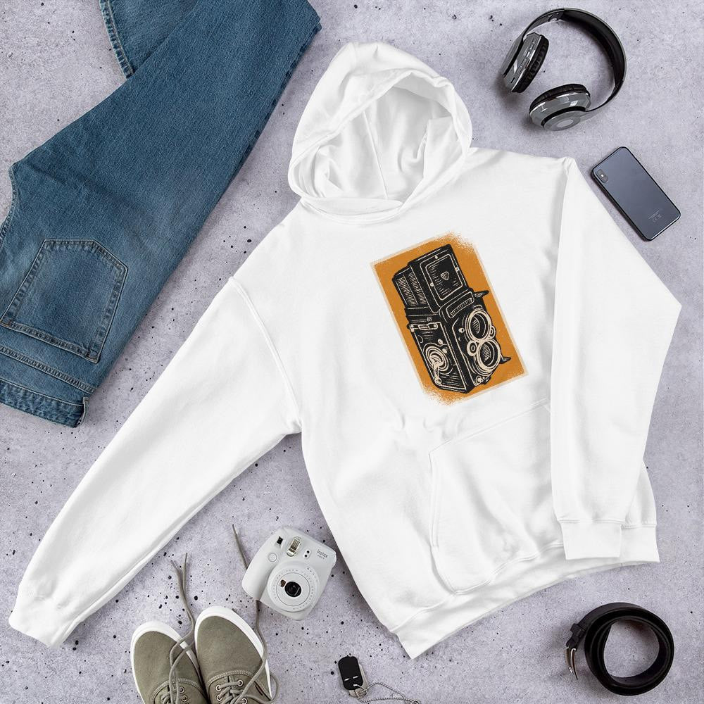 Vintage Rolleiflex Unisex Hooded Sweatshirt