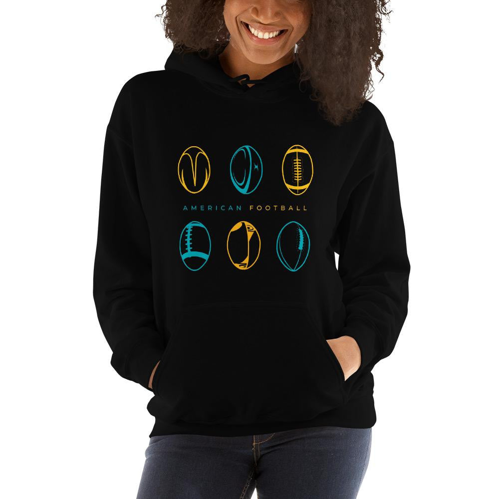 American Football Unisex Hooded Sweatshirt