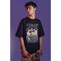 Action Beam Unisex Oversized T-Shirt — Black