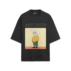 Albert Einstein Oversized French Terry T-Shirt