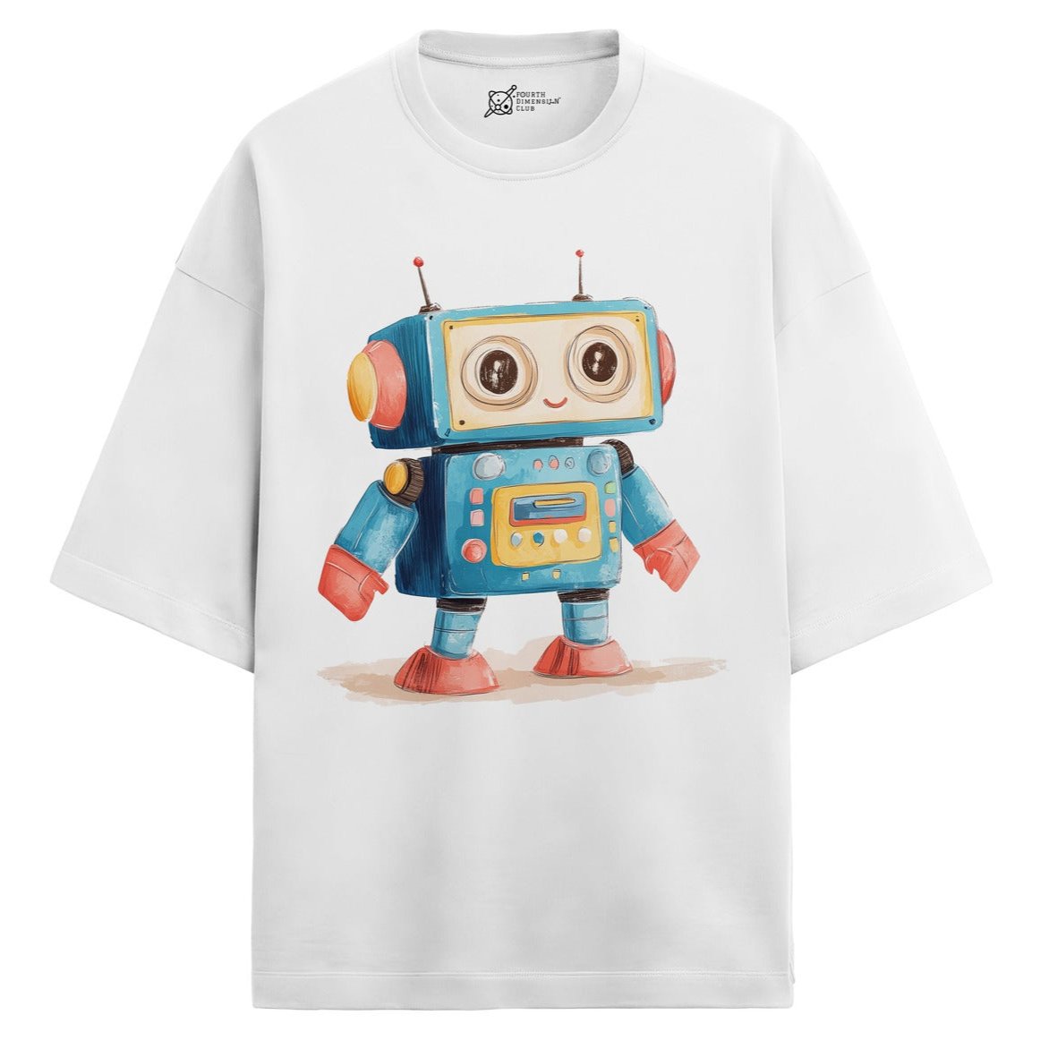Beep Oversized French Terry T-Shirt