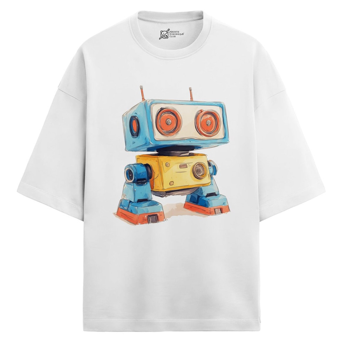 Blinky Oversized French Terry T-Shirt