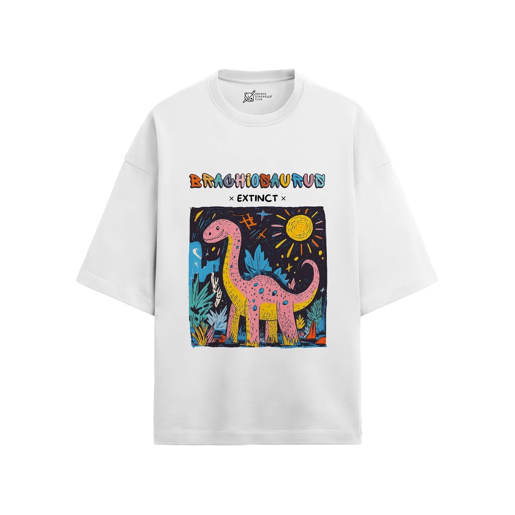 Brachiosaurus Oversized French Terry T-Shirt