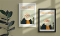 Charles Darwin Framed Poster — front view