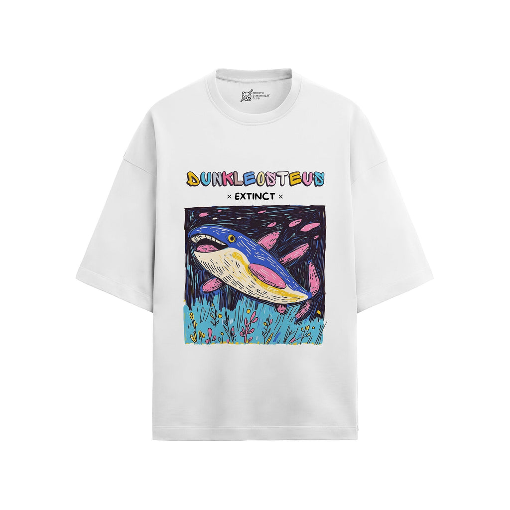 Dunkleosteus Oversized French Terry T-Shirt