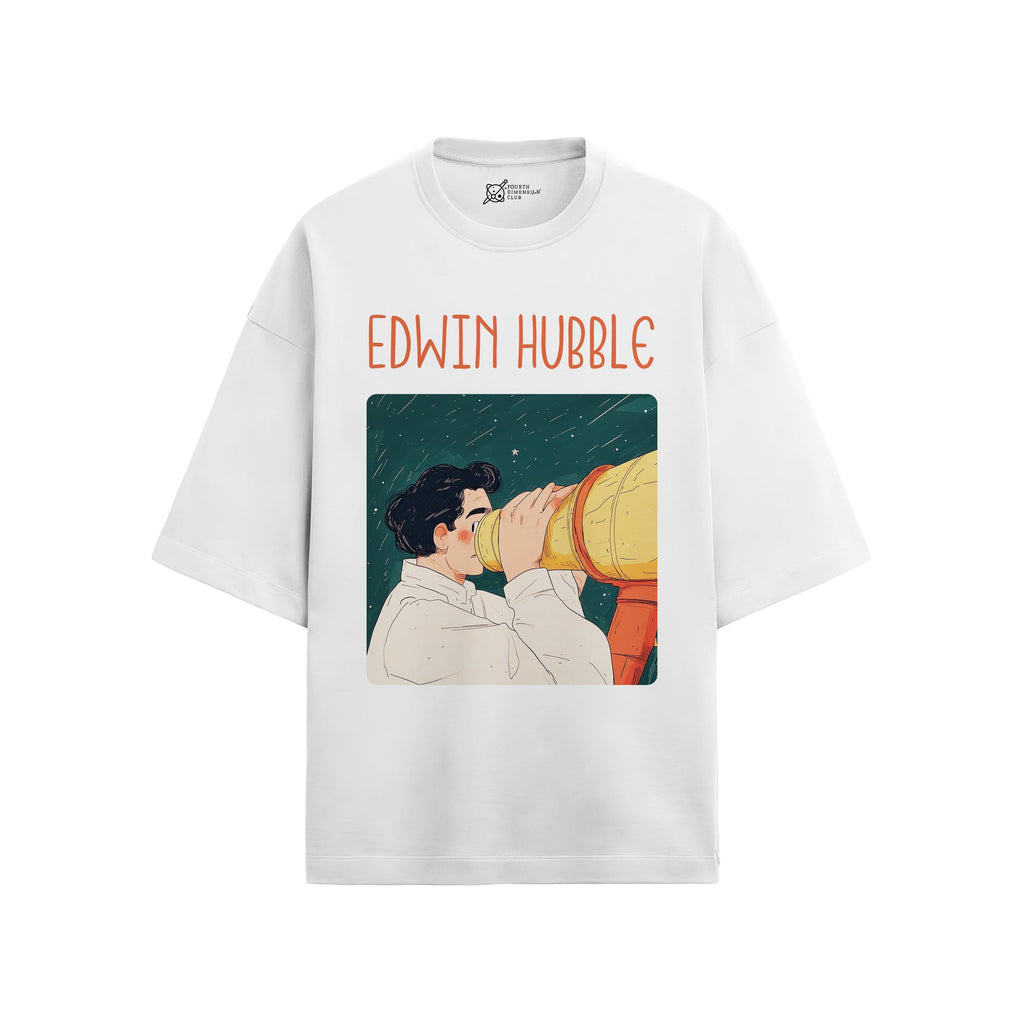 Edwin Hubble Oversized French Terry T-Shirt