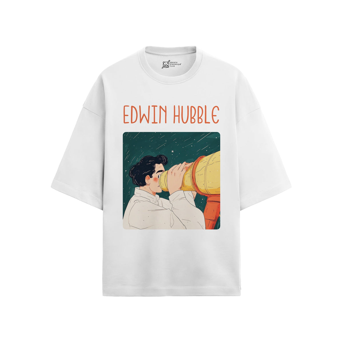 Edwin Hubble Oversized French Terry T-Shirt