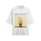 Albert Einstein Oversized French Terry T-Shirt