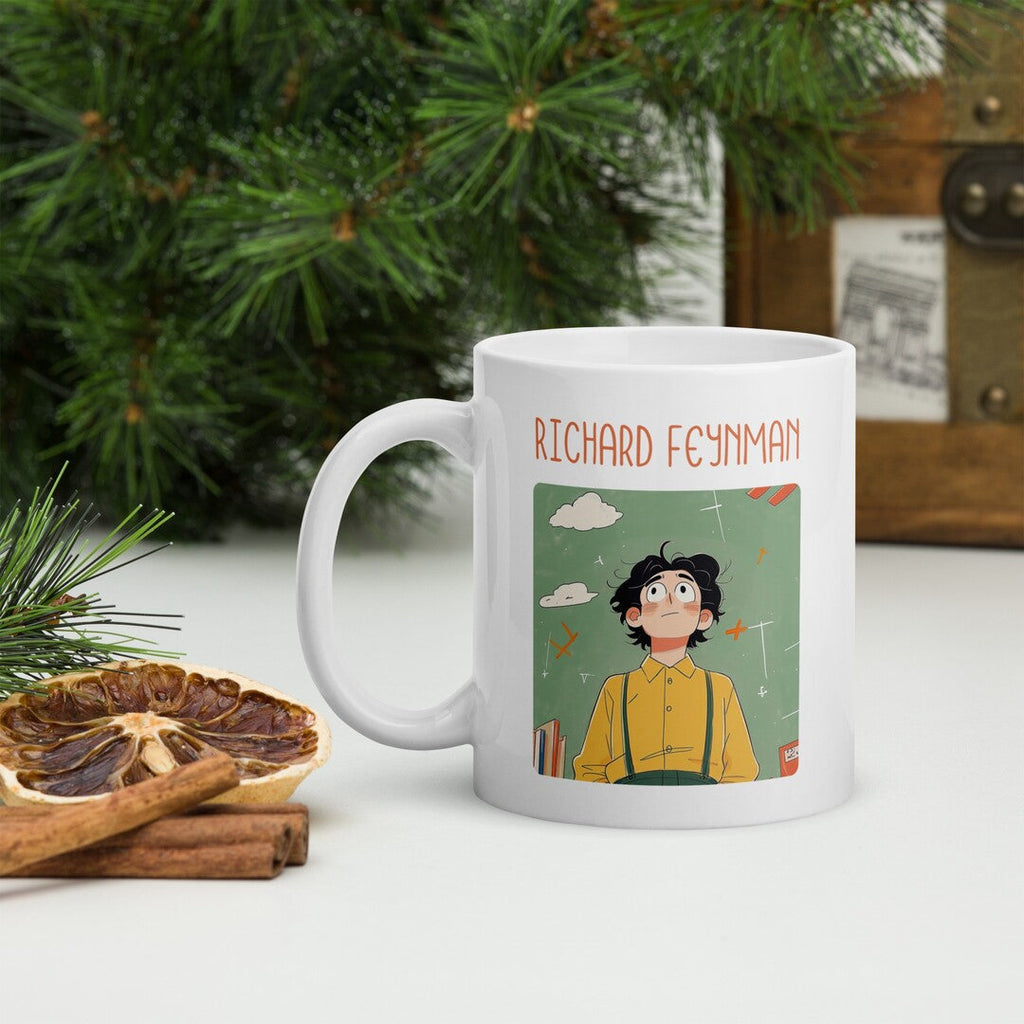 Richard Feynman Coffee Mug — front view
