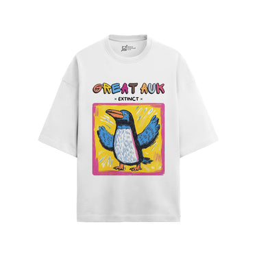 Great Auk Oversized French Terry T-Shirt #AncientArchives