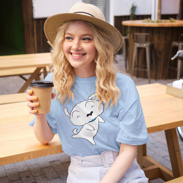 Happy Shiro Unisex Oversized T-Shirt #Shinchan