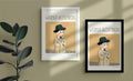 Werner Heisenberg Framed Poster — front view