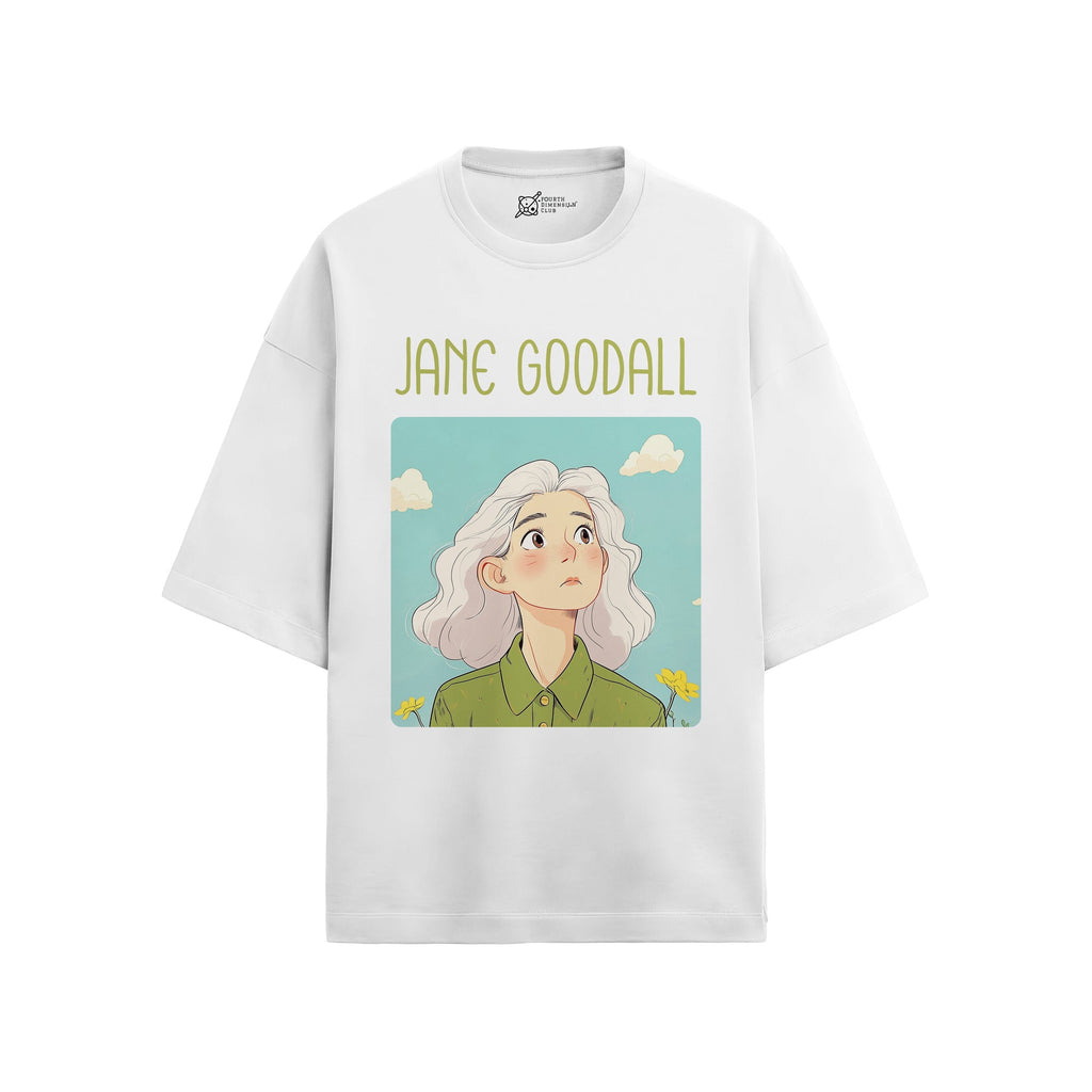 Jane Goodall Oversized French Terry T-Shirt
