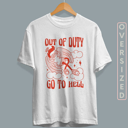 Out Of Duty Unisex Oversized T-Shirt