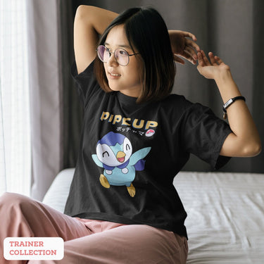 Piplup Unisex Oversized T-Shirt #Pokémon #TrainerCollection