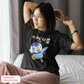 Piplup Unisex Oversized T-Shirt — Black