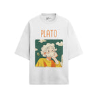 Plato Oversized French Terry T-Shirt