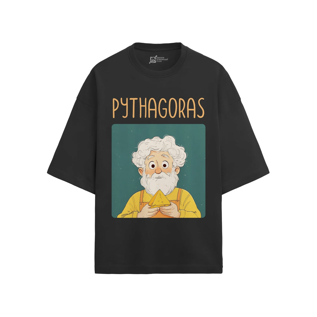 Pythagoras Oversized French Terry T-Shirt