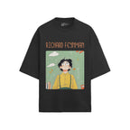 Richard Feynman Oversized French Terry T-Shirt