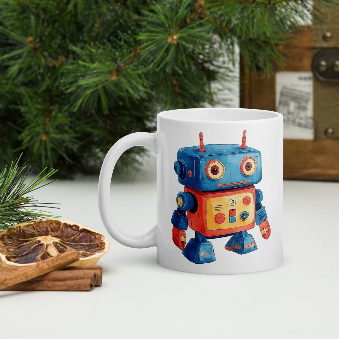Robo Coffee Mug — front view