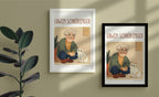 Erwin Schrödinger Framed Poster — front view