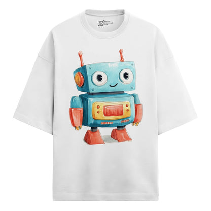 Sprocket Oversized French Terry T-Shirt #Adorabots