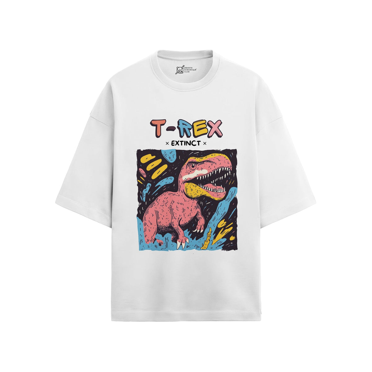 T-Rex Oversized French Terry T-Shirt