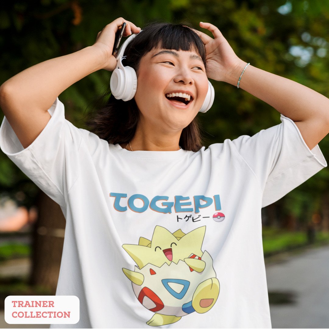 Togepi Unisex Oversized T-Shirt #Pokémon #TrainerCollection