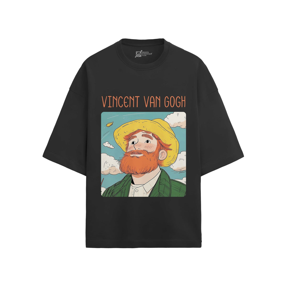 Vincent van Gogh Oversized French Terry T-Shirt