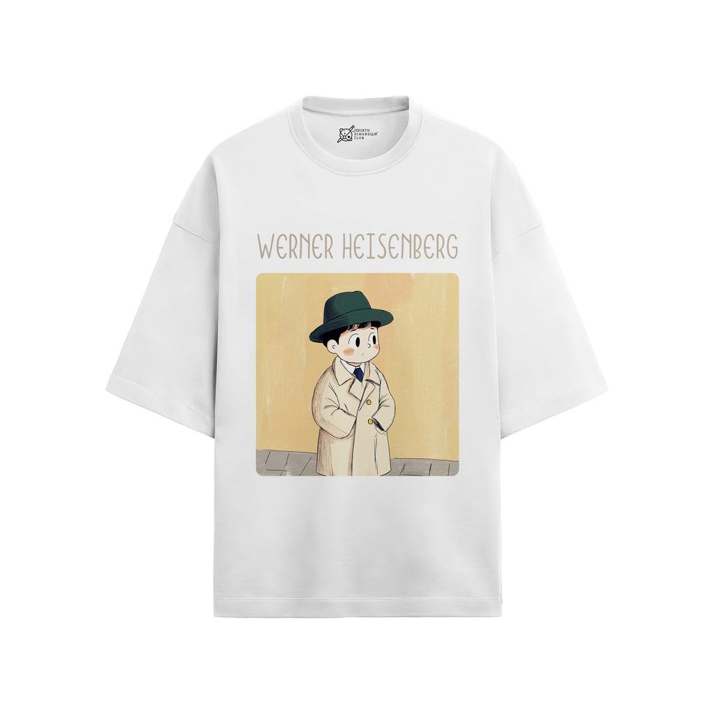 Werner Heisenberg Oversized French Terry T-Shirt