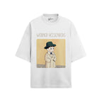 Werner Heisenberg Oversized French Terry T-Shirt