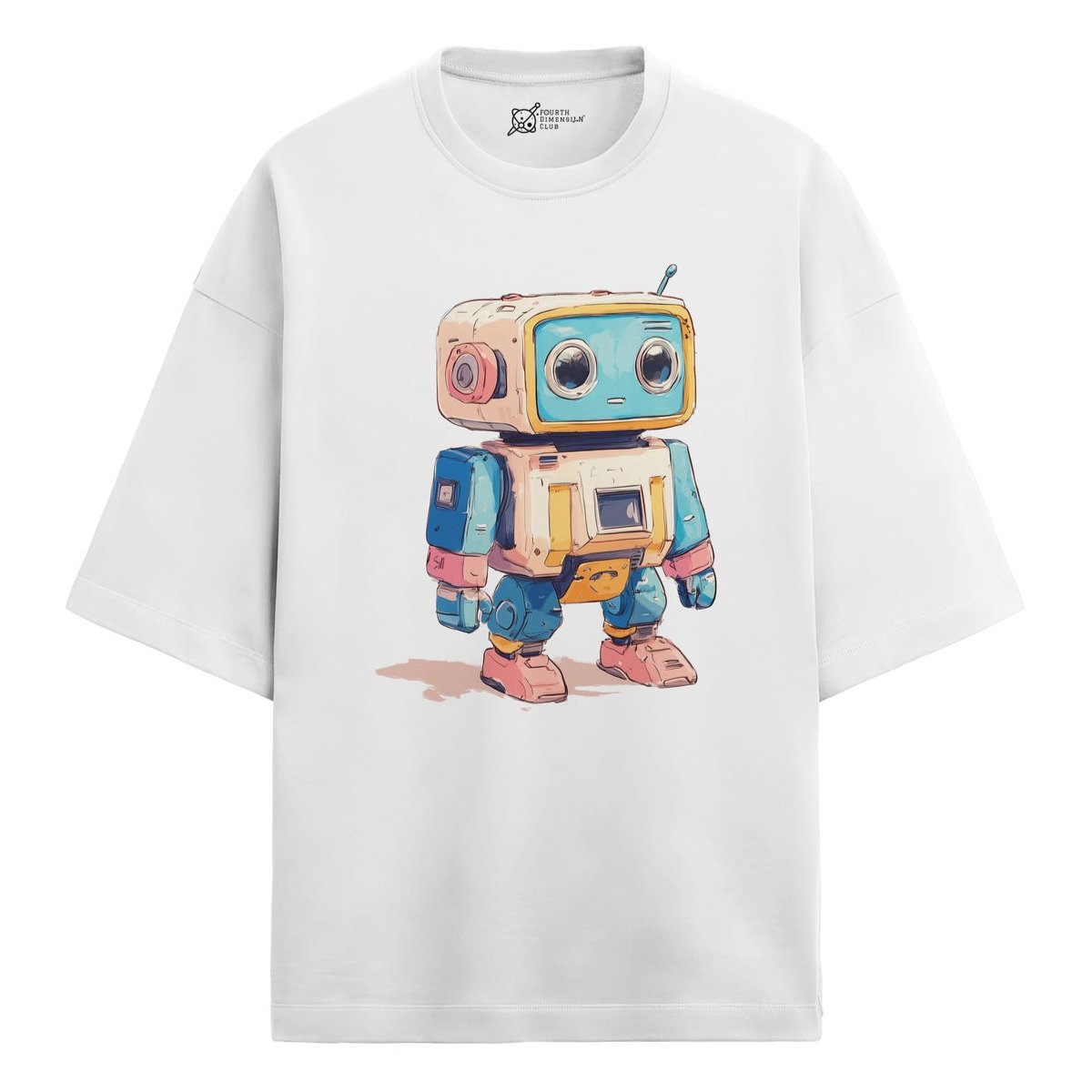 Widget Oversized French Terry T-Shirt #Adorabots
