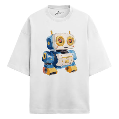 Zappy Oversized French Terry T-Shirt #Adorabots