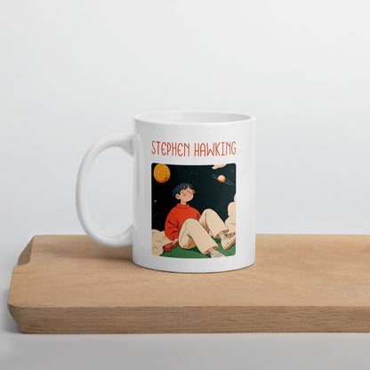 Stephen Hawking Coffee Mug #GeniusDoodles