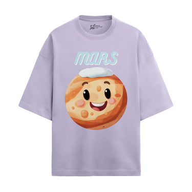 Mars Oversized French Terry T-Shirt #StellarSquad