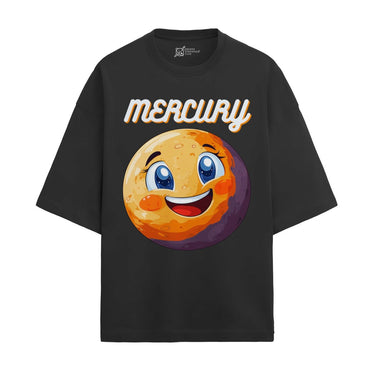 Mercury Oversized French Terry T-Shirt #StellarSquad