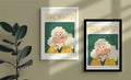 Isaac Newton Framed Poster — front view