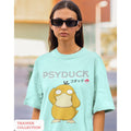 Psyduck Unisex Oversized T-Shirt — Mint