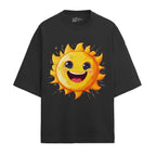 Sun Oversized French Terry T-Shirt