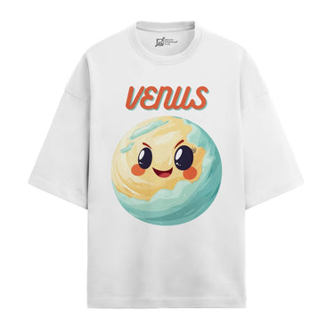 Venus Oversized French Terry T-Shirt #StellarSquad