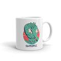 Alien Facepalm Coffee Mug — front view