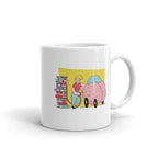 Book Fuel Coffee Mug — front view