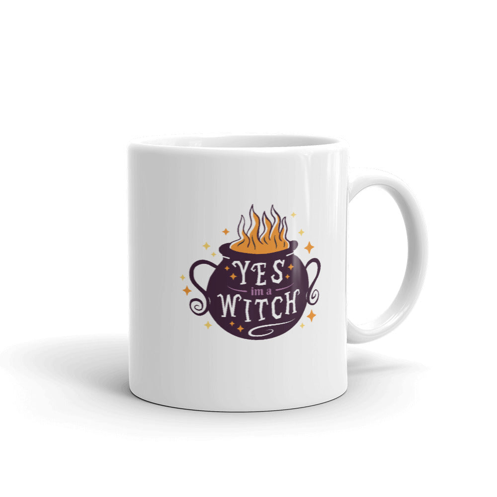I'm A Witch Coffee Mug — front view