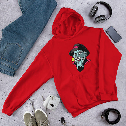 Surprised Man Unisex Hooded Sweatshirt