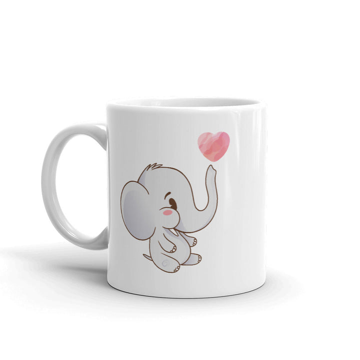 Cute Baby Elephant Coffee Mug