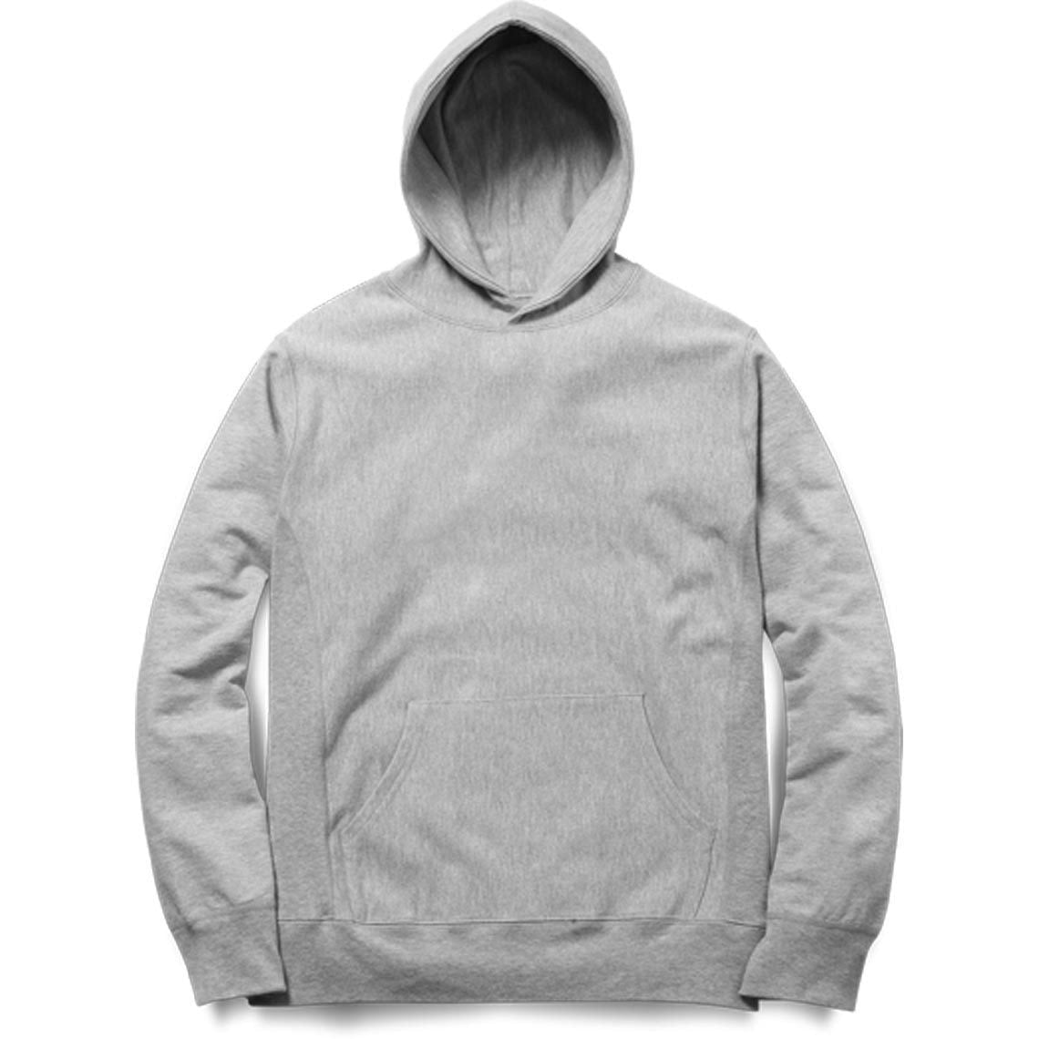 Plain Unisex Hooded Sweatshirt